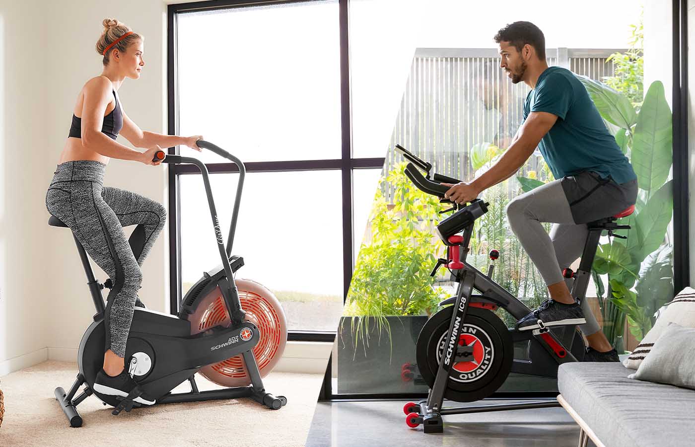 Air Bikes vs Spin Bikes for losing weight